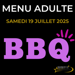 Menu Adulte + entrée Night Party