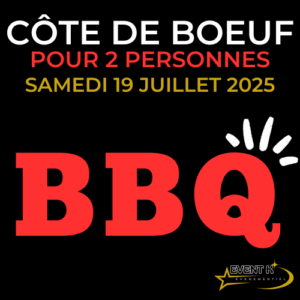 Côte de Bœuf pour 2 + Night Party 80's & 90's