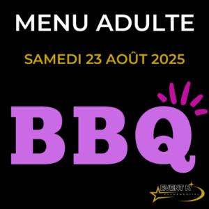 Menu Adulte + entrée Night Party